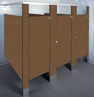 Western Bronze Bathroom Stalls