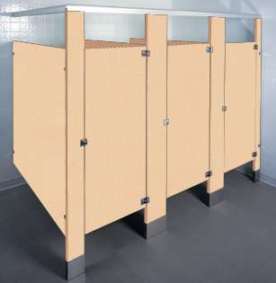 Maple Bathroom Stalls