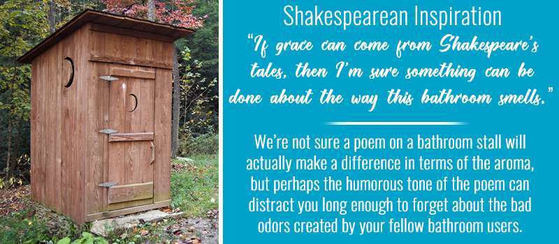 Shakespearean Bathroom Stall Quotes