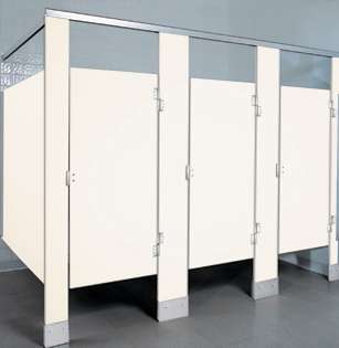 Shower Stalls - HDPE Solid Plastic - Partition Plus