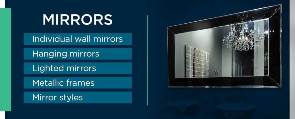 Types of mirrors