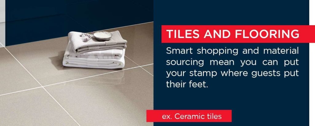 Tiles and flooring - ceramic tiles