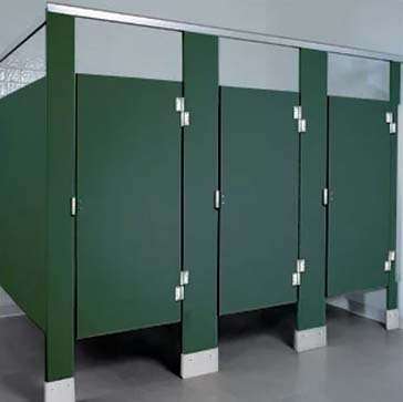 solid plastic toilet partitions