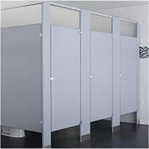 powder coated steel toilet partitions set of 3 stalls