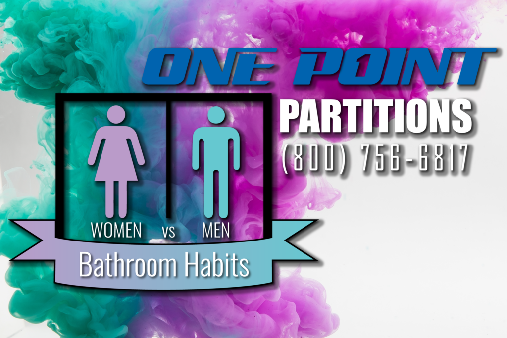 men vs. women bathroom habits