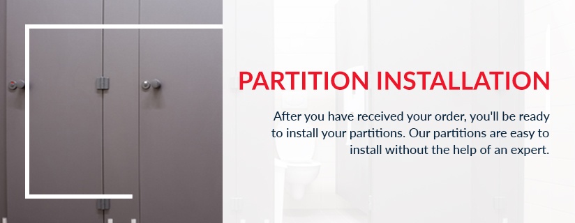 Bathroom Partition Installation