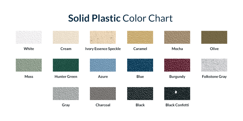 Chapter 4: Solid Plastic Toilet Partitions - One Point Partitions