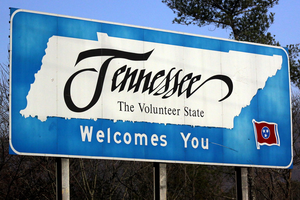 Tennessee welcomes you sign