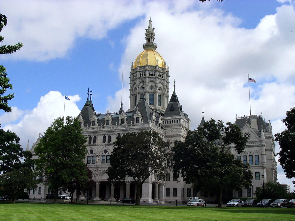 Connecticut State Capitol Building in Hartford Connecticut