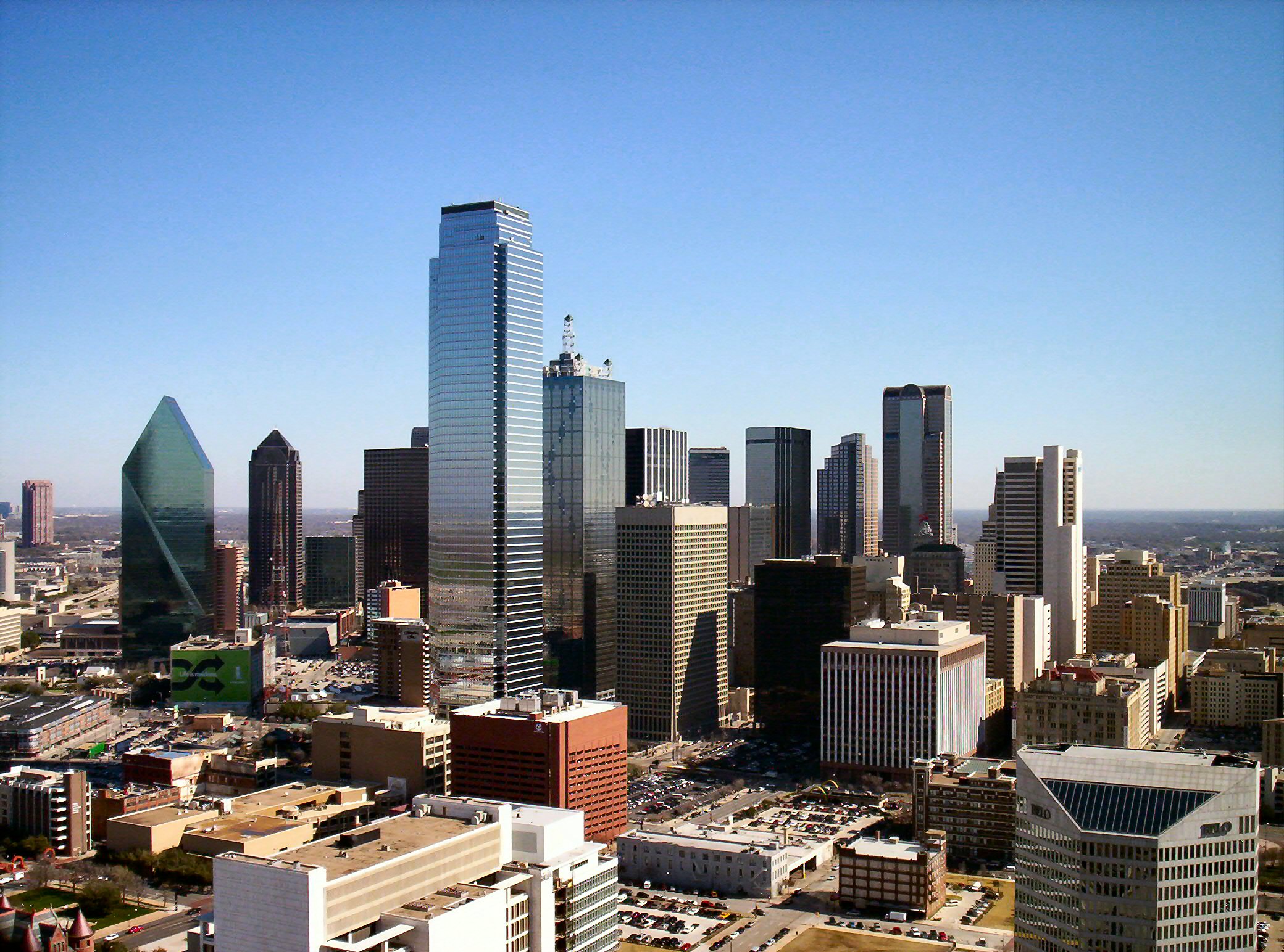 Dallas Texas city skyline