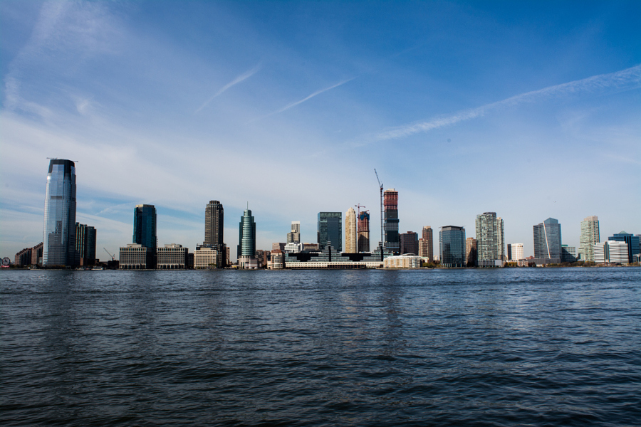 New Jersey city skyline