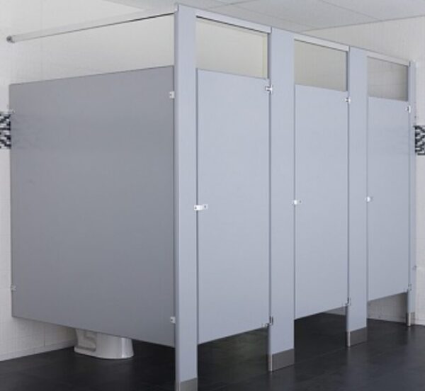 Powder Coated Steel Toilet Partitions - One Point Partitions