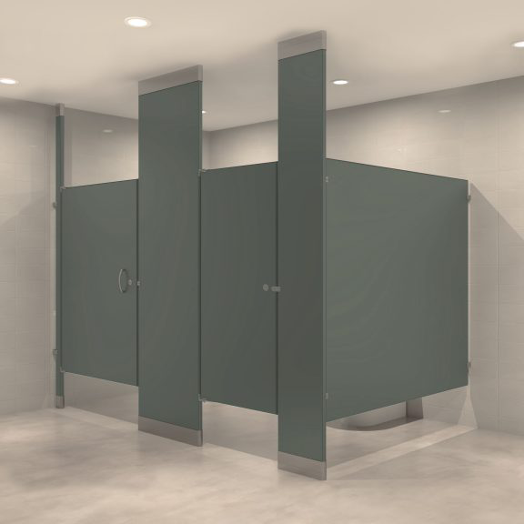 Powder-Coated Steel Toilet Partitions