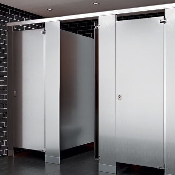 stainless steel bathroom partition
